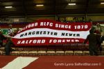 Salford Red Devils fans protest